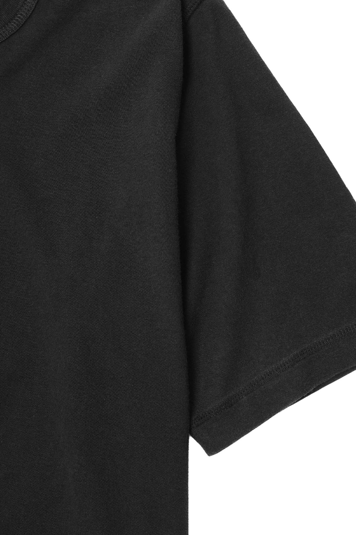 "FADED ANTHRACITE" MOCK NECK LITE TEE V3