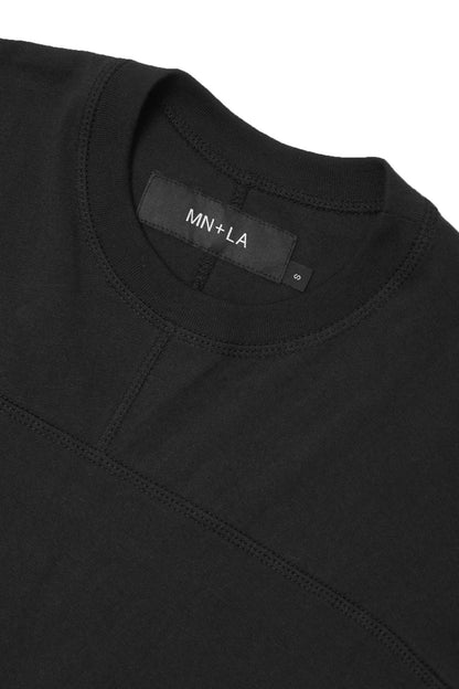 STRIDE TEE IN CAVIAR