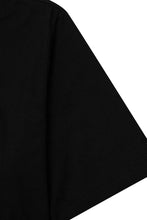 "POLIS" TEE IN CAVIAR