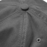 "HITTER" V3 6 PANEL HAT IN ANTHRACITE/RARRI RED