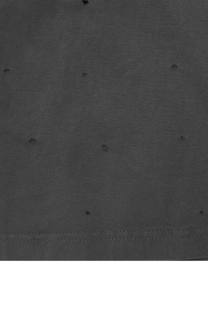 TATTERED BOX TEE IN CROW