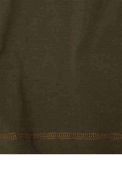 EXO™ MILITIA MOCK NECK TEE OLIVE/RUST
