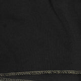 NEEDLEWORK MOCK NECK TEE IN FIELD OLIVE