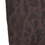 "VINES AND THORNS" OVERPOCKET PHAT PANTS IN CHARCOAL GREY