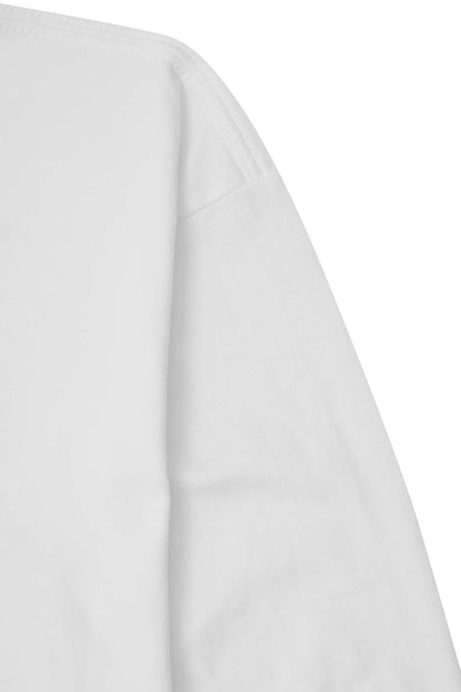 LONGSLEEVE TEE IN WHITE