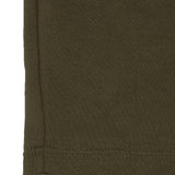 FRENCH TERRY RAW FINISH SWEATSHORTS IN OLIVE