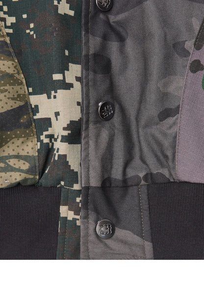 "MULTI CAMO" FLIGHT BOMBER JACKET V2