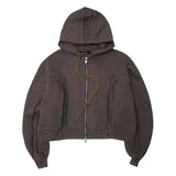 CROSS FORGED ZIP HOODIE