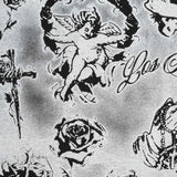 "CITY OF ANGELS" TEE IN ANTHRACITE