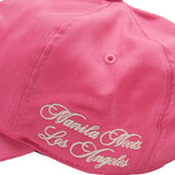 "HITTER" V3 5 PANEL HAT IN BUBBLE GUM PINK