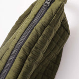 "FLOW" CROSS BAG IN RESEDA GREEN