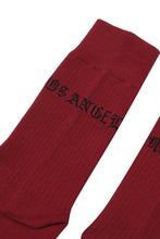 SANGRIA RED SOCKS