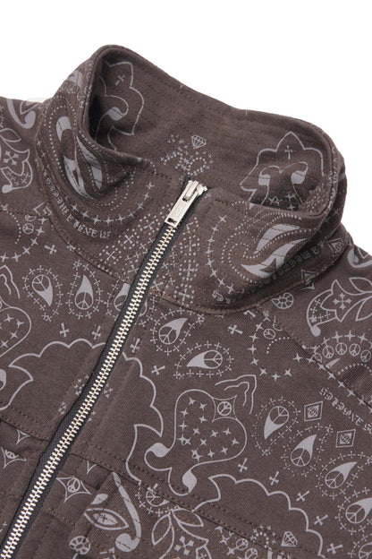 ROGUE WORK JACKET IN IRON PAISLEY