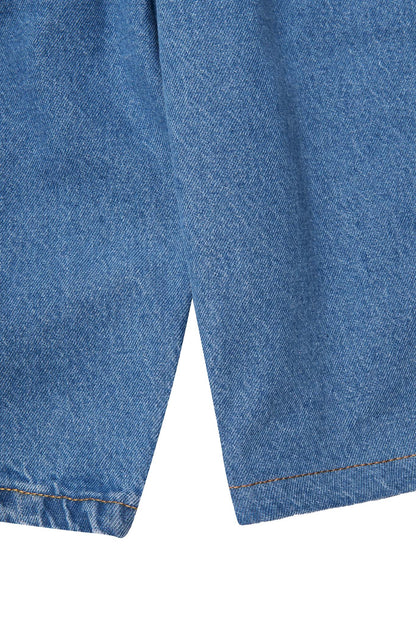 "HITTER" PHAT SHORTS IN ACID BLUE
