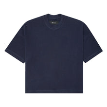 WAFFLE WEAVE VAST TEE IN NAVY