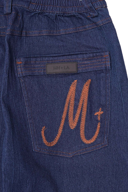 "COLD NAVY" OVERPOCKET PHAT PANTS