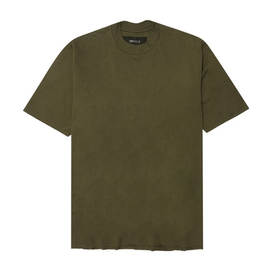 CHOP CHOP TEE IN OLIVE