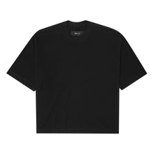 WAFFLE WEAVE VAST TEE IN ANTHRACITE