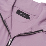 M+ QUARTER ZIP L/S TEE V2 IN LAVENDER