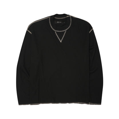 EXO™ MILITIA LONGSLEEVE TEE V3 IN BLACK BONE