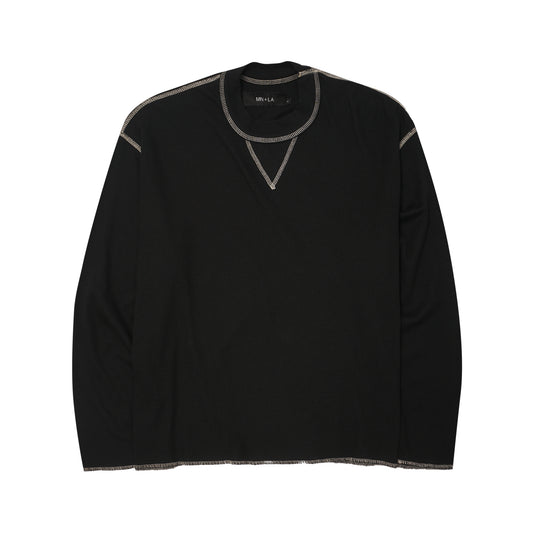 EXO™ MILITIA LONGSLEEVE TEE V3 IN BLACK BONE