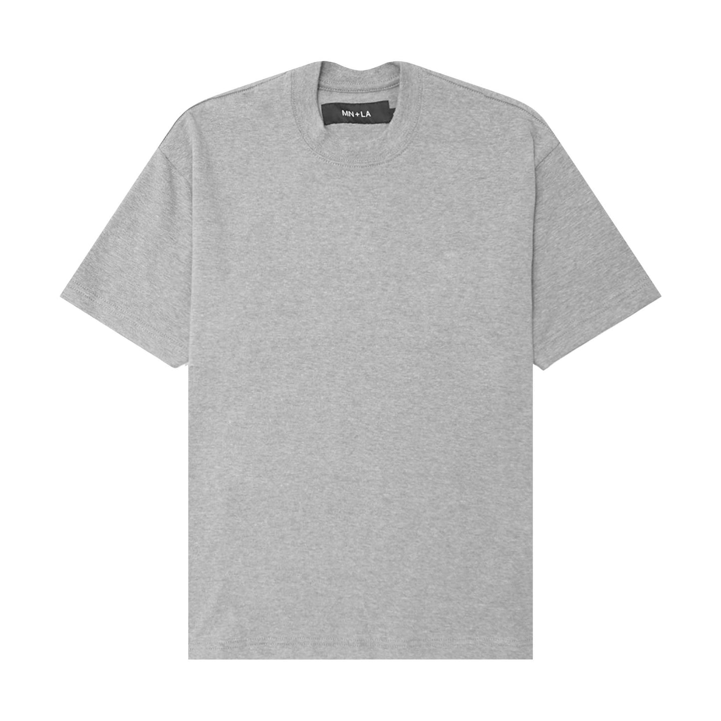 ULTRA HEAVY BOX TEE IN HEATHER GREY
