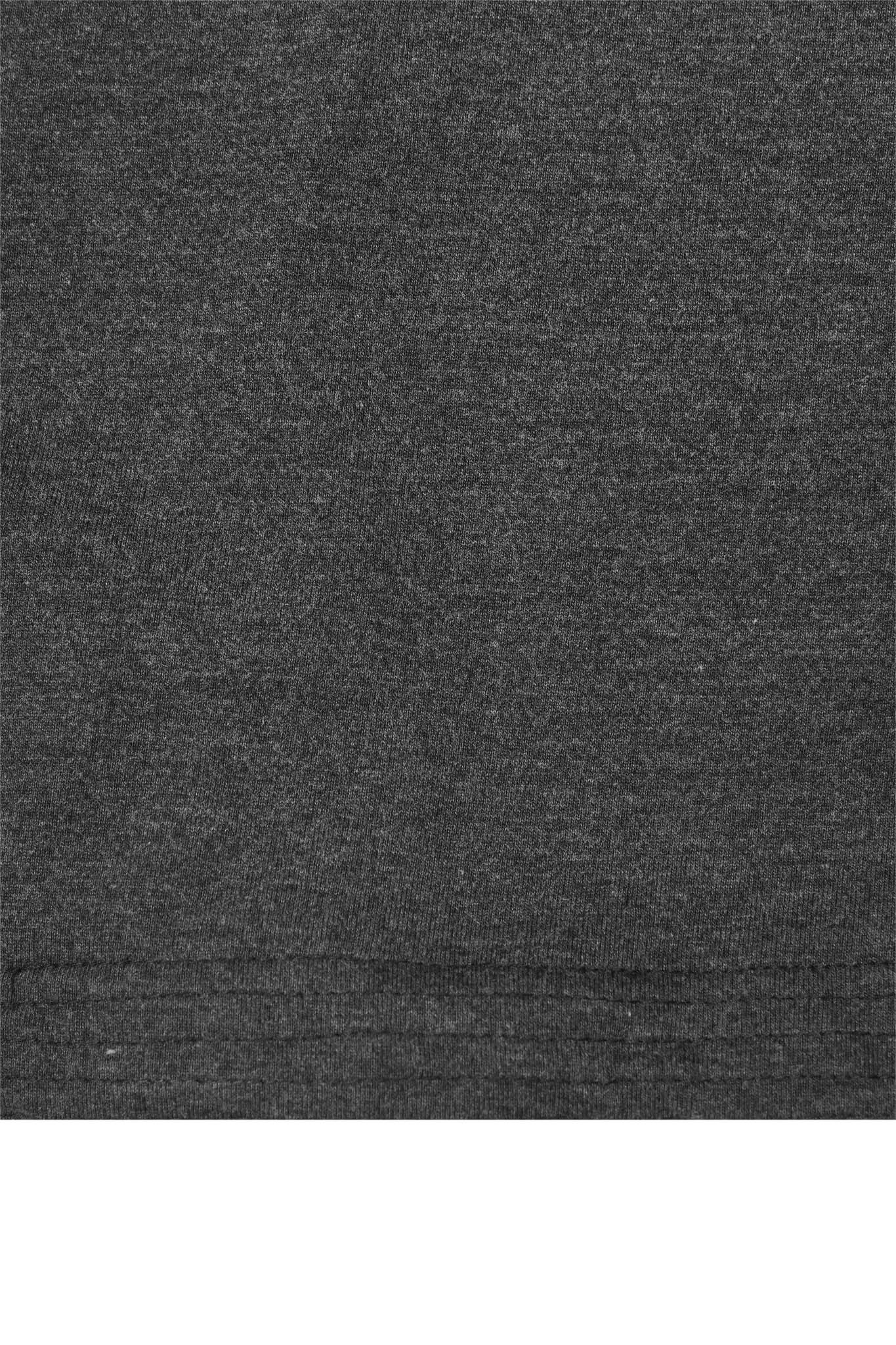QUARTER ZIP L/S TEE V2 IN MIDNIGHT HEATHER