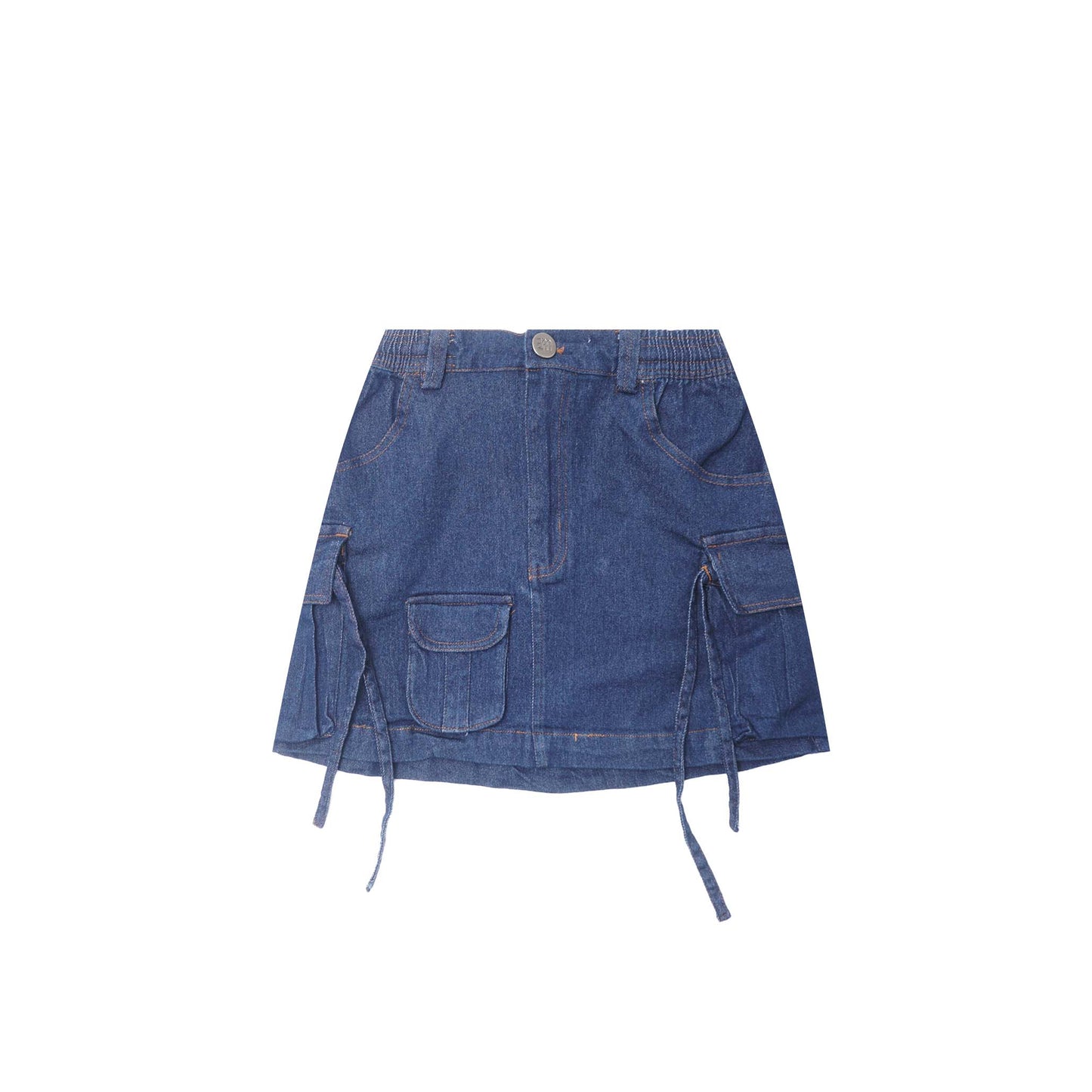 LITTLE HUMAN™ FIELD SKIRT IN COLD NAVY