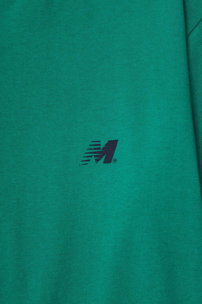 "OUTDOOR EXPLORATION" MULTI LOGO TEE IN JADE