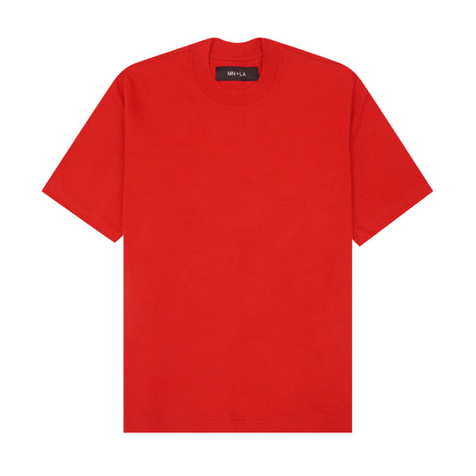 OVERSIZED TEE IN RARRI RED