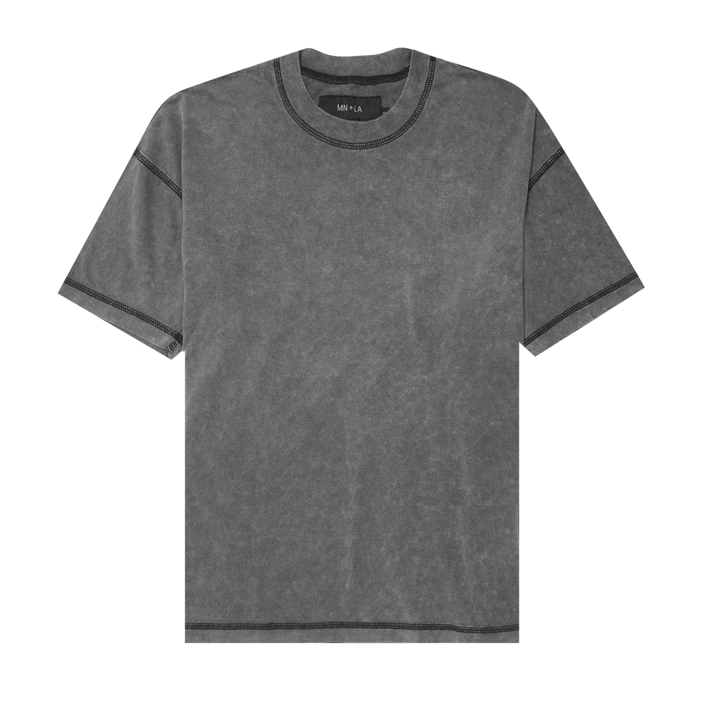 BOX LITE TEE IN ASH GREY