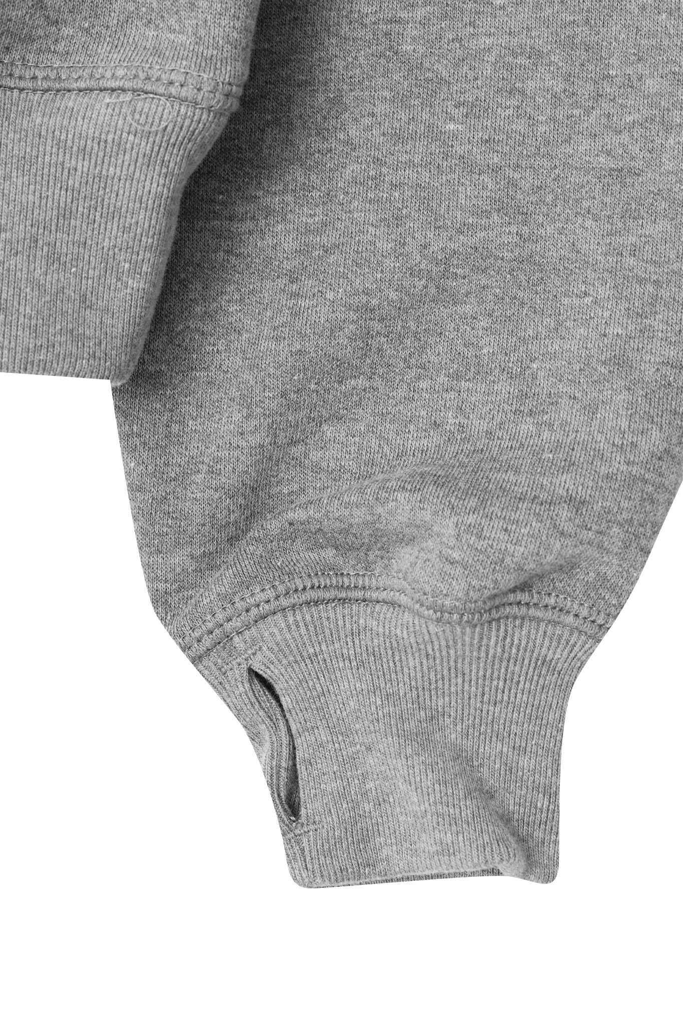 "MERCURIAL" HOODIE IN HEATHER GREY