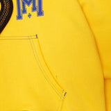 M'$ UNIVERSITY V2 HOODIE IN CANARY YELLOW