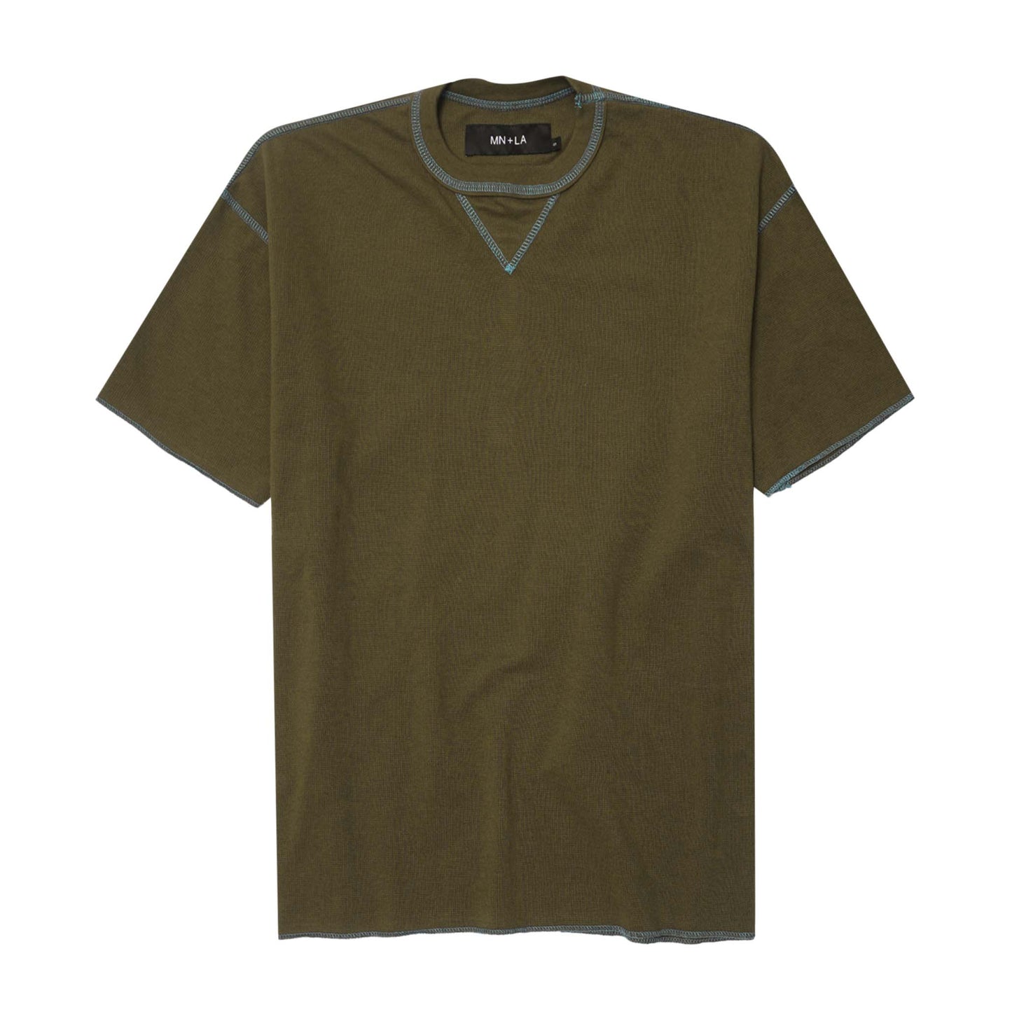 WAFFLE EXO™ MILITIA BOX TEE IN OLIVE