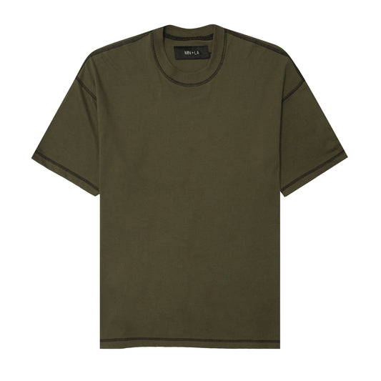 EXO™ BOX LITE TEE IN OLIVE/ANTHRACITE