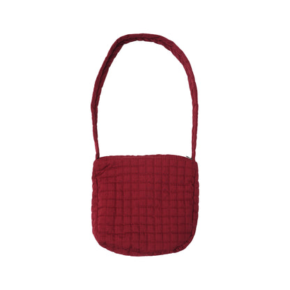 "FLOW" CROSS BAG IN RED MICA