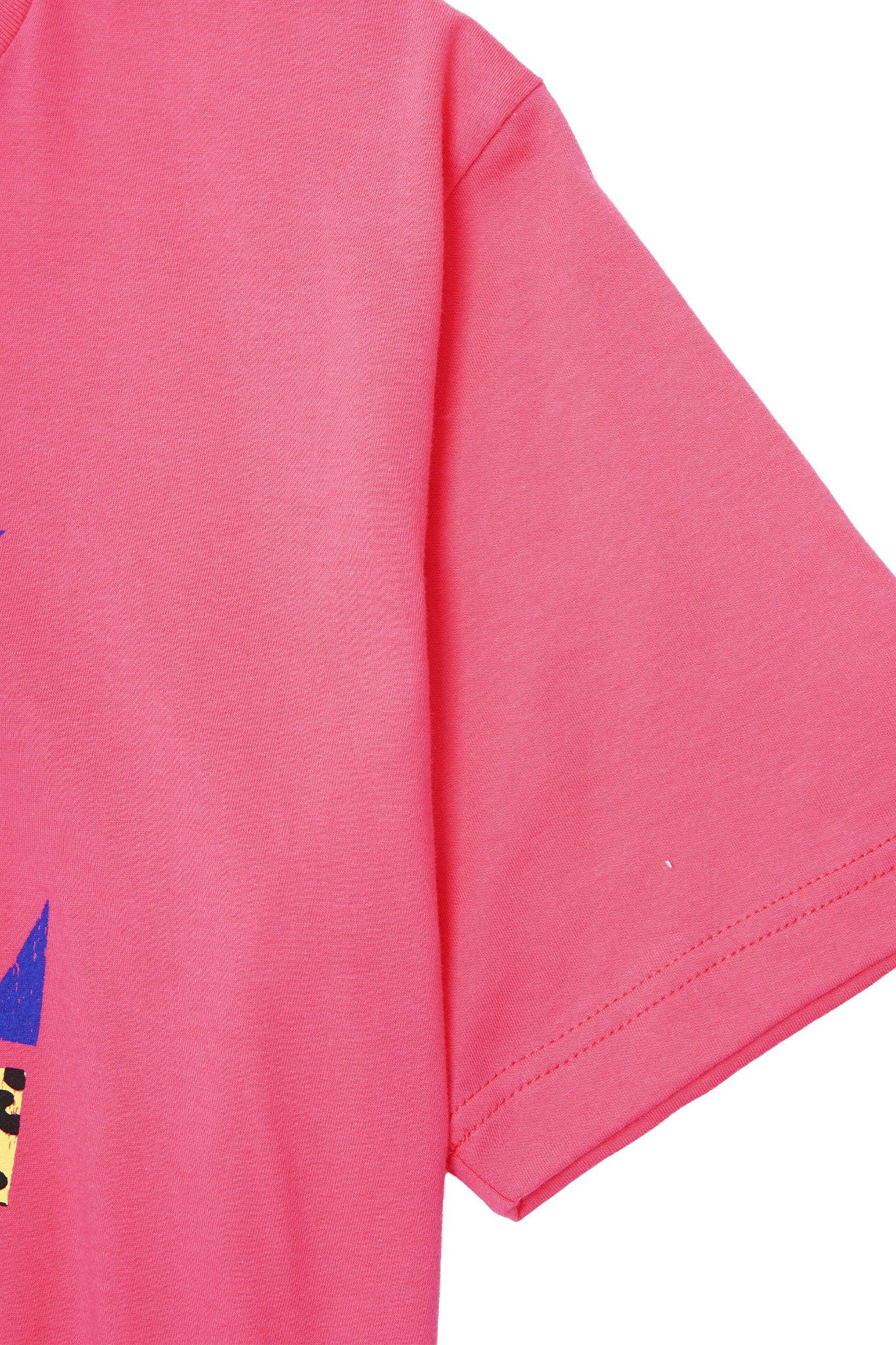 "CALL ME" TEE IN STATIC PINK