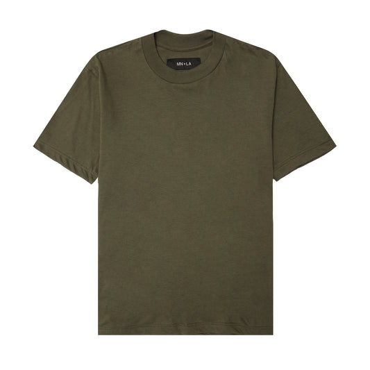 OVERSIZED LITE TEE IN OLIVE