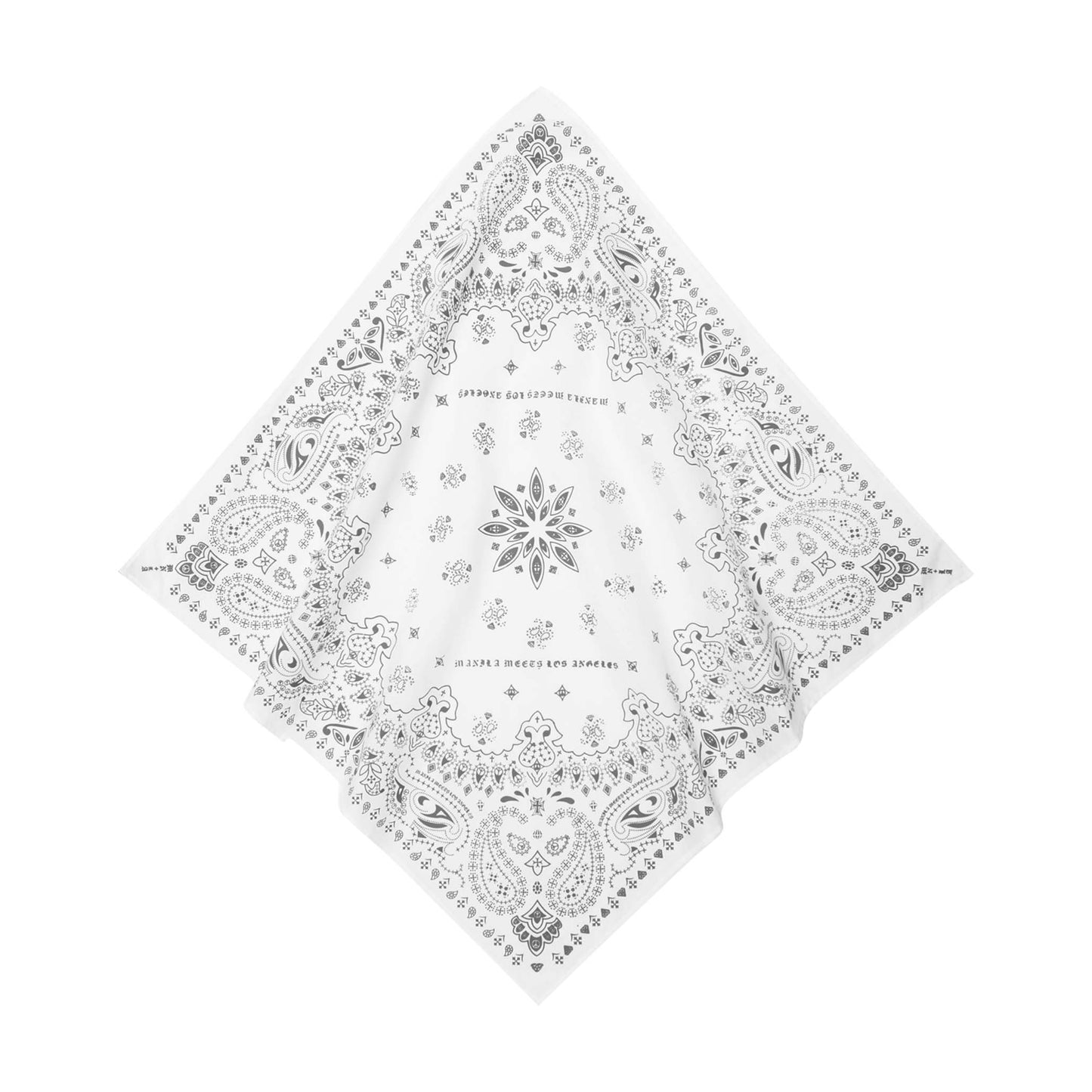 MN+LA™ BANDANA IN WHITE