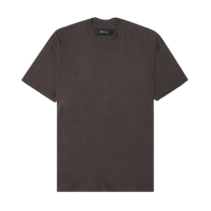 BOX LITE TEE IN CHARCOAL GREY
