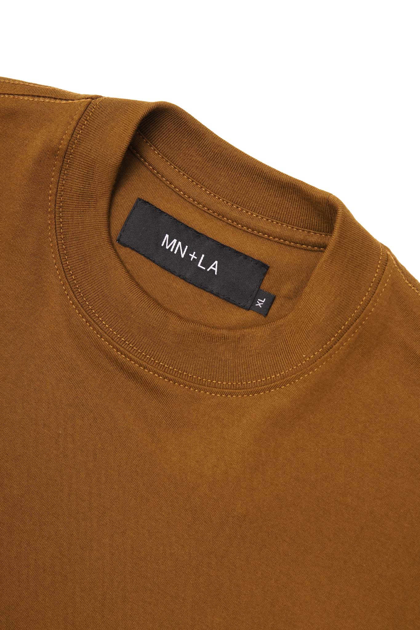 "GOLDEN COAST" TEE IN RUST