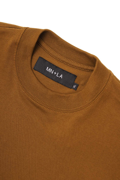 "GOLDEN COAST" TEE IN RUST
