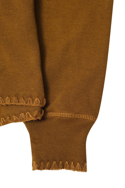 INCA SWEATSHIRT IN RUST
