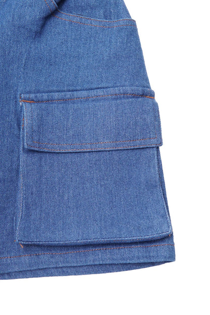 LITTLE HUMAN™ SKIRT IN TRUE BLUE