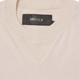 M'$ PAISLEY PATCHWORK MILITIA MOCK NECK TEE IN OAT