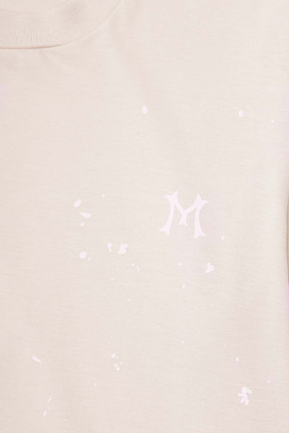 "HITTER" V3 CHOP CHOP LITE TEE IN POWDER PINK