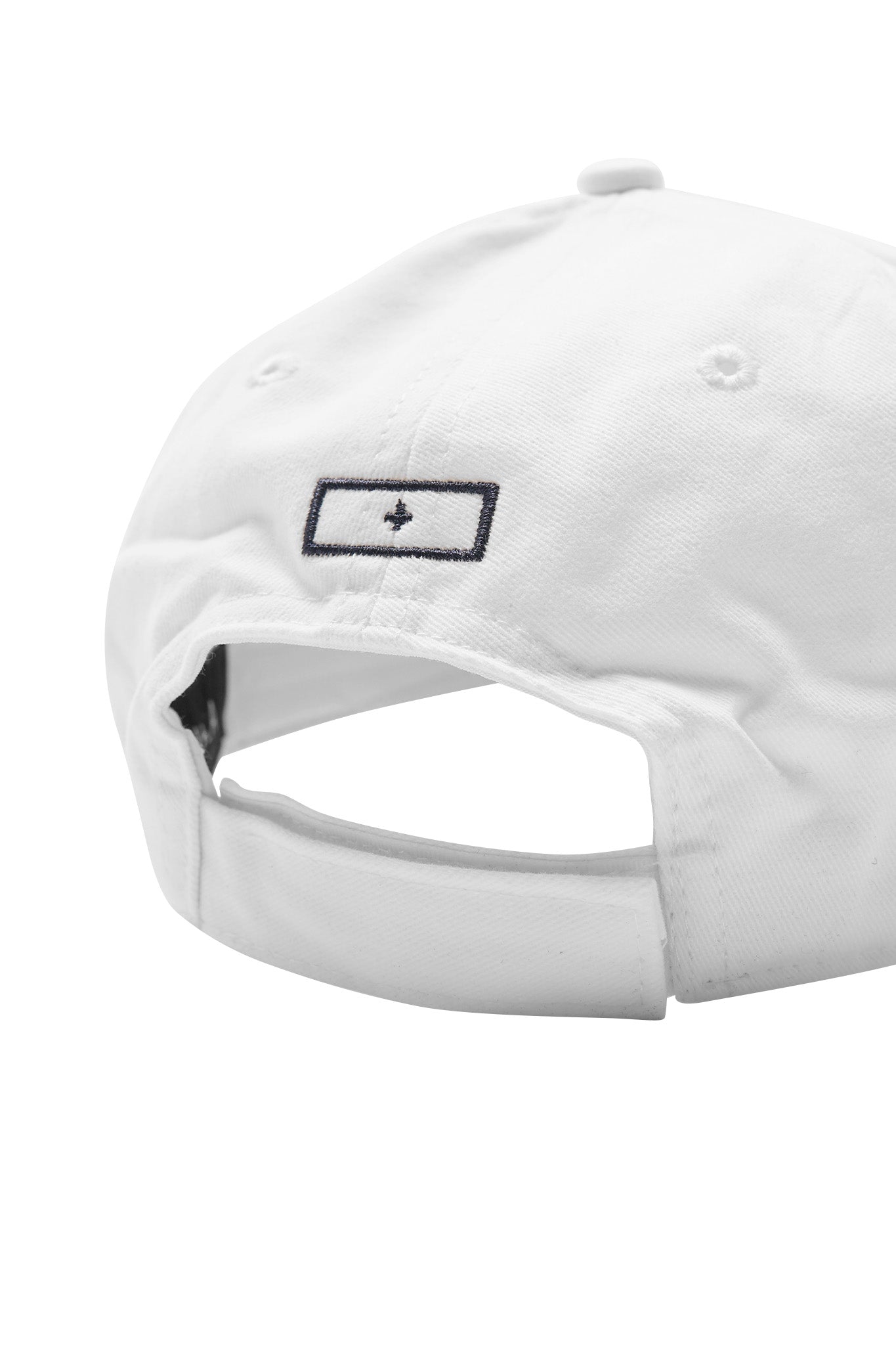 "HITTER" V3 6 PANEL HAT IN WHITE/NAVY