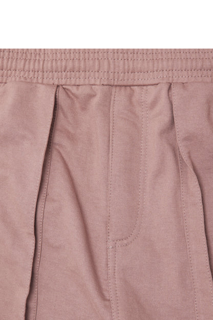 VEINS FRENCH TERRY PANTS IN MAUVE