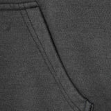 DECONSTRUCTED HOODIE IN CEMENT