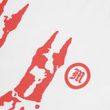"HELL HOUNDS" TEE IN WHITE